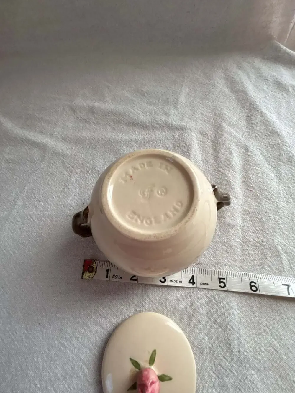 Franciscan Desert Rose Sugar Bowl With Lid